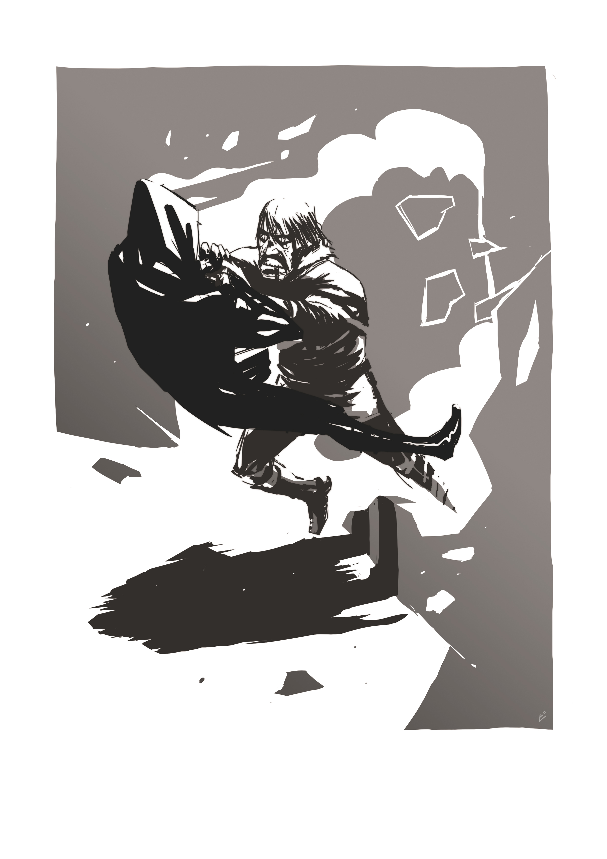 Fight with the Thief Taker General